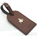 Masonic Personalised Monogrammed Leather Luggage Tag